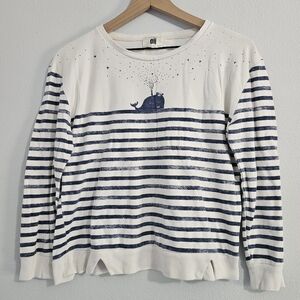 Oii • Striped Whale Print Teen